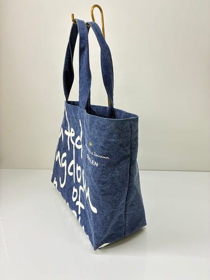 【中古品】【レディース】 OSKLEN オスクレン IPANEMA BAG 47010 イパネマバッグ カバン トートバッグ 178-260705-kk-22-hon カラー：ネイビー 万代Net店
