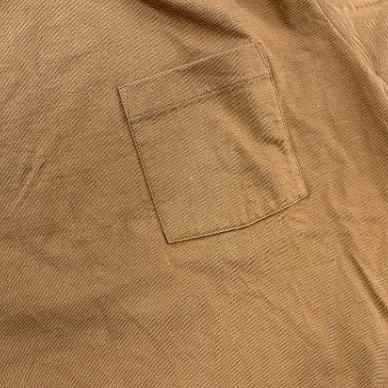 【中古品】【メンズ】 AURALEE オーラリー STAND-UP TEE A22ST01SU スタンドアップ Tシャツ 半袖 140-260610-as-09-izu サイズ：5 カラー：ブラウン 万代Net店