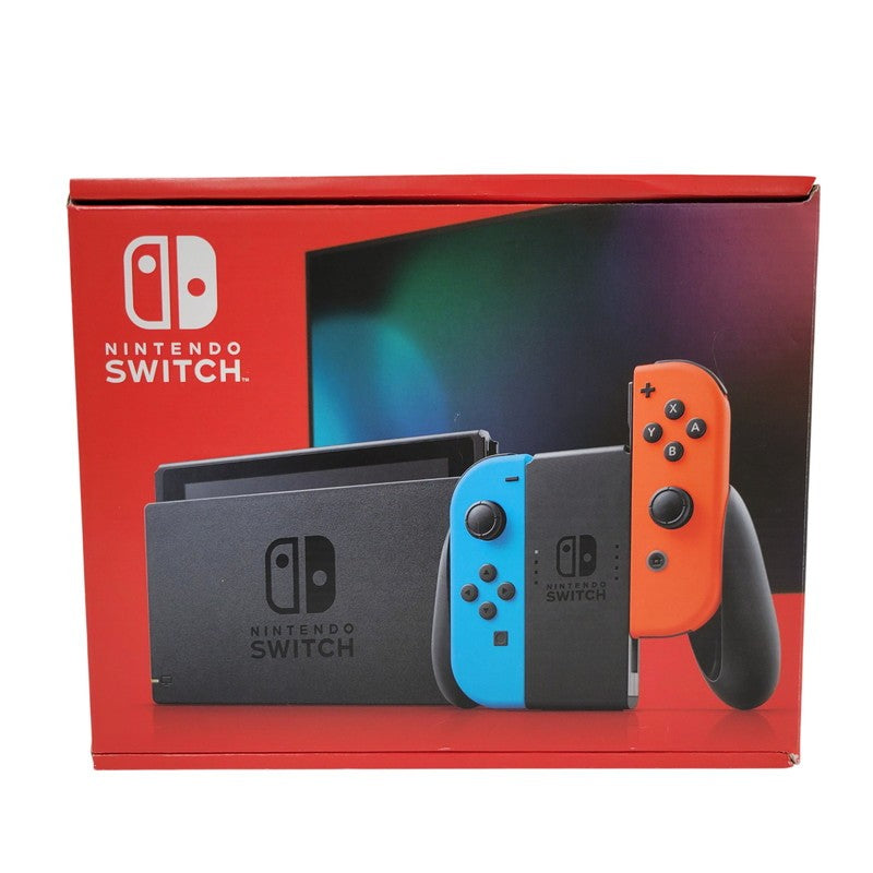 【中古美品】 【未使用】【ゲーム】Nintendo Switch Joy-Con(L) ネオンブルー/(R) ネオンレッド HAD-S-KABAH(JPN) 任天堂 ニンテンドースイッチ 本体 034-260612-ay-01-izu 万代Net店