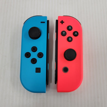 【中古美品】 【未使用】【ゲーム】Nintendo Switch Joy-Con(L) ネオンブルー/(R) ネオンレッド HAD-S-KABAH(JPN) 任天堂 ニンテンドースイッチ 本体 034-260612-ay-01-izu 万代Net店