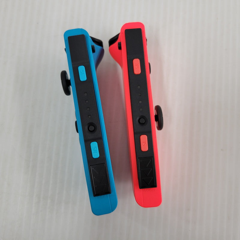 【中古美品】 【未使用】【ゲーム】Nintendo Switch Joy-Con(L) ネオンブルー/(R) ネオンレッド HAD-S-KABAH(JPN) 任天堂 ニンテンドースイッチ 本体 034-260612-ay-01-izu 万代Net店