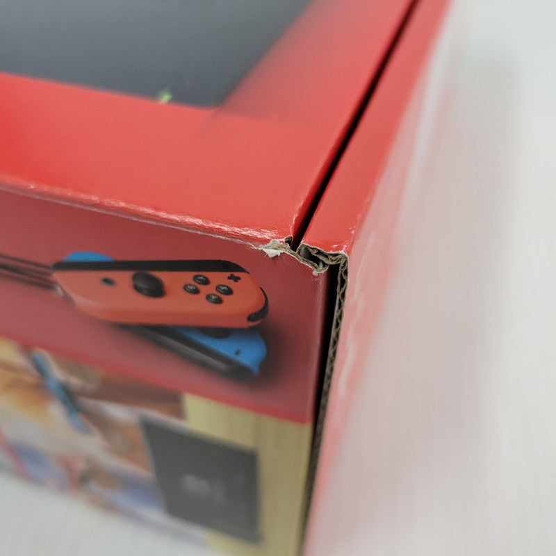 【中古美品】 【未使用】【ゲーム】Nintendo Switch Joy-Con(L) ネオンブルー/(R) ネオンレッド HAD-S-KABAH(JPN) 任天堂 ニンテンドースイッチ 本体 034-260612-ay-01-izu 万代Net店
