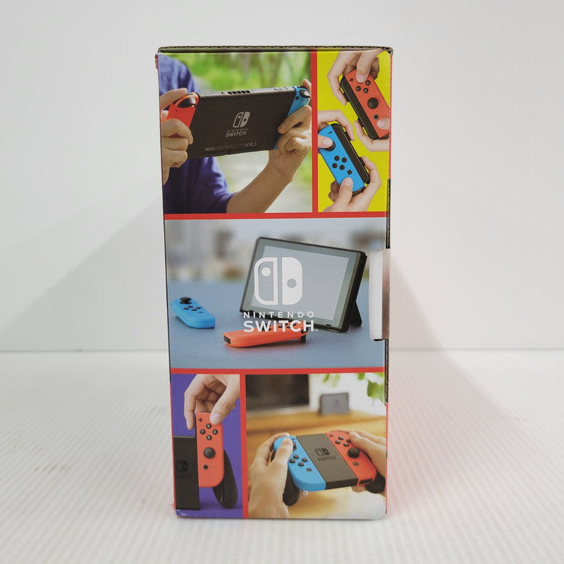 【中古美品】 【未使用】【ゲーム】Nintendo Switch Joy-Con(L) ネオンブルー/(R) ネオンレッド HAD-S-KABAH(JPN) 任天堂 ニンテンドースイッチ 本体 034-260612-ay-01-izu 万代Net店