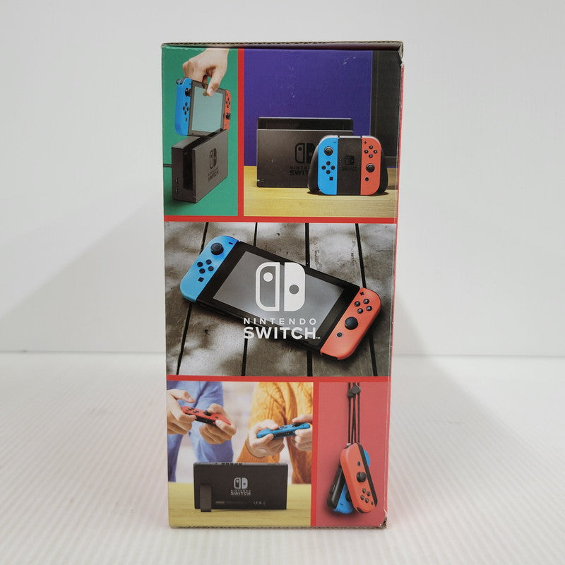 【中古美品】 【未使用】【ゲーム】Nintendo Switch Joy-Con(L) ネオンブルー/(R) ネオンレッド HAD-S-KABAH(JPN) 任天堂 ニンテンドースイッチ 本体 034-260612-ay-01-izu 万代Net店