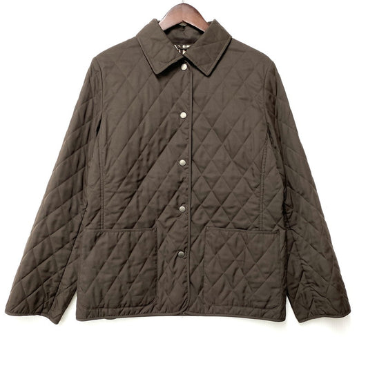 【中古品】【メンズ】 BURBERRY LONDON バーバリーロンドン FC059-731-55 NOVACHECK QUILTING JACKET ノバチェック キルティング ジャケット アウター 141-260523-kh-19-izu サイズ：42 カラー：ブラウン 万代Net店