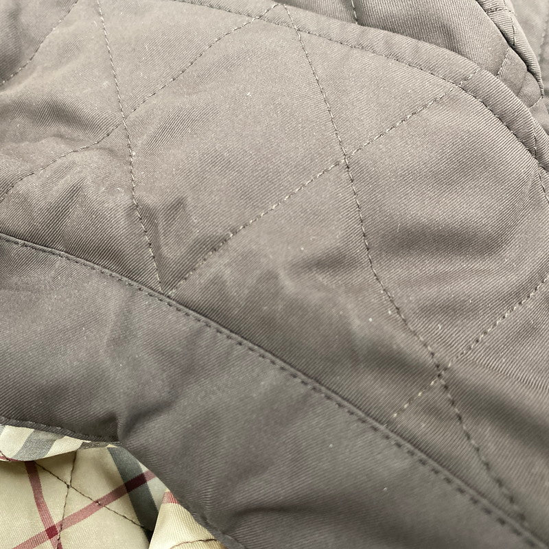 【中古品】【メンズ】 BURBERRY LONDON バーバリーロンドン FC059-731-55 NOVACHECK QUILTING JACKET ノバチェック キルティング ジャケット アウター 141-260523-kh-19-izu サイズ：42 カラー：ブラウン 万代Net店