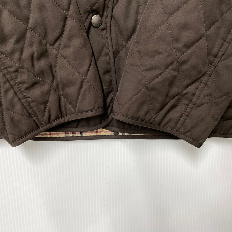 【中古品】【メンズ】 BURBERRY LONDON バーバリーロンドン FC059-731-55 NOVACHECK QUILTING JACKET ノバチェック キルティング ジャケット アウター 141-260523-kh-19-izu サイズ：42 カラー：ブラウン 万代Net店