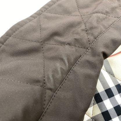 【中古品】【メンズ】 BURBERRY LONDON バーバリーロンドン FC059-731-55 NOVACHECK QUILTING JACKET ノバチェック キルティング ジャケット アウター 141-260523-kh-19-izu サイズ：42 カラー：ブラウン 万代Net店