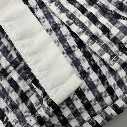 【中古品】【メンズ】 STUSSY ステューシー 金タグ GINGHAMCHECK S/S SHIRT ギンガムチェック ショートスリーブ シャツ トップス 半袖 142-260528-ya-09-izu サイズ：XL カラー：WHITE×BLACK 万代Net店