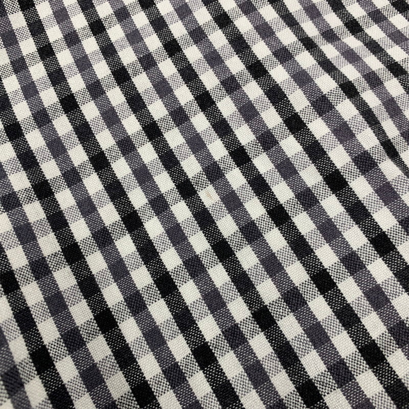 【中古品】【メンズ】 STUSSY ステューシー 金タグ GINGHAMCHECK S/S SHIRT ギンガムチェック ショートスリーブ シャツ トップス 半袖 142-260528-ya-09-izu サイズ：XL カラー：WHITE×BLACK 万代Net店