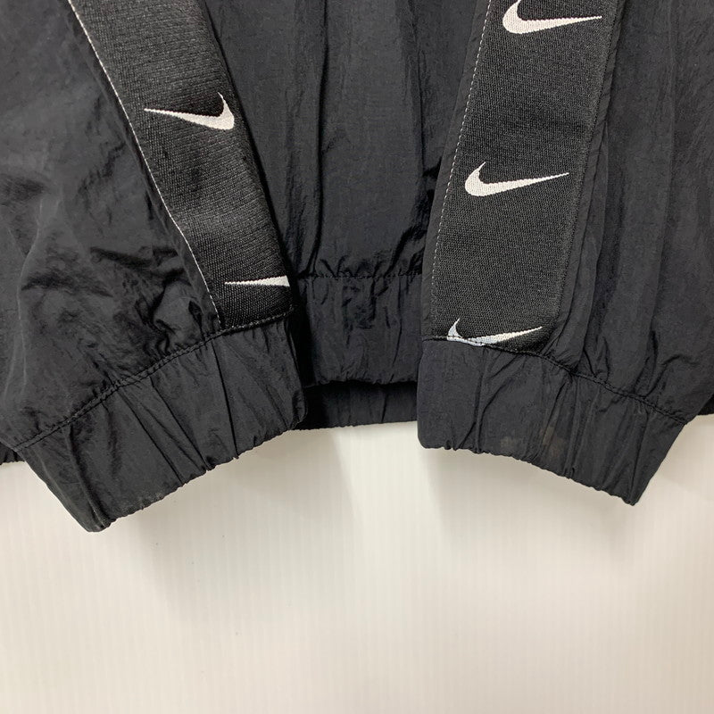 【中古品】【メンズ】 NIKE ナイキ CD0420-010 SWOOSH WOVEN JACKET スウッシュ ウーブン ジャケット アウター 148-260528-ya-08-izu サイズ：L カラー：BLACK 万代Net店