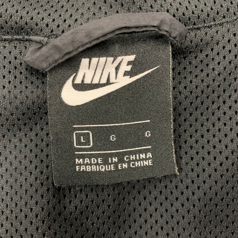 【中古品】【メンズ】 NIKE ナイキ CD0420-010 SWOOSH WOVEN JACKET スウッシュ ウーブン ジャケット アウター 148-260528-ya-08-izu サイズ：L カラー：BLACK 万代Net店