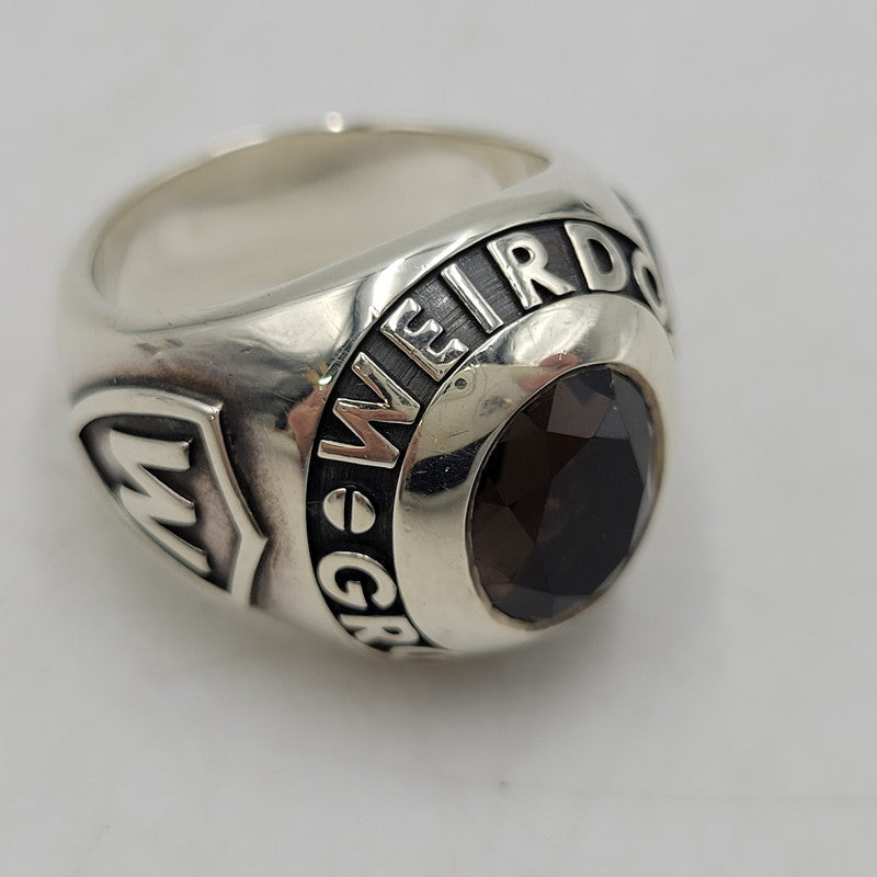 【中古品】【メンズ/レディース】 WEIRDO JEWELRY ウィアードジュエリー 925 GROWN UP CLASS RING グラウンアップクラスリング 指輪 アクセサリー 192-260524-as-06-izu カラー：シルバー 万代Net店
