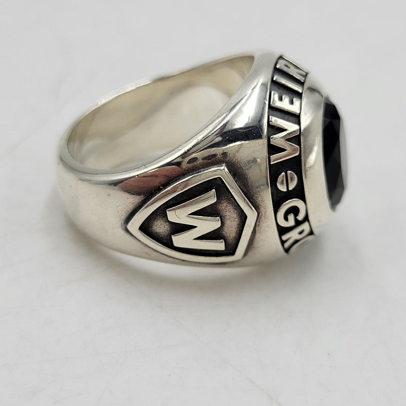 【中古品】【メンズ/レディース】 WEIRDO JEWELRY ウィアードジュエリー 925 GROWN UP CLASS RING グラウンアップクラスリング 指輪 アクセサリー 192-260524-as-06-izu カラー：シルバー 万代Net店