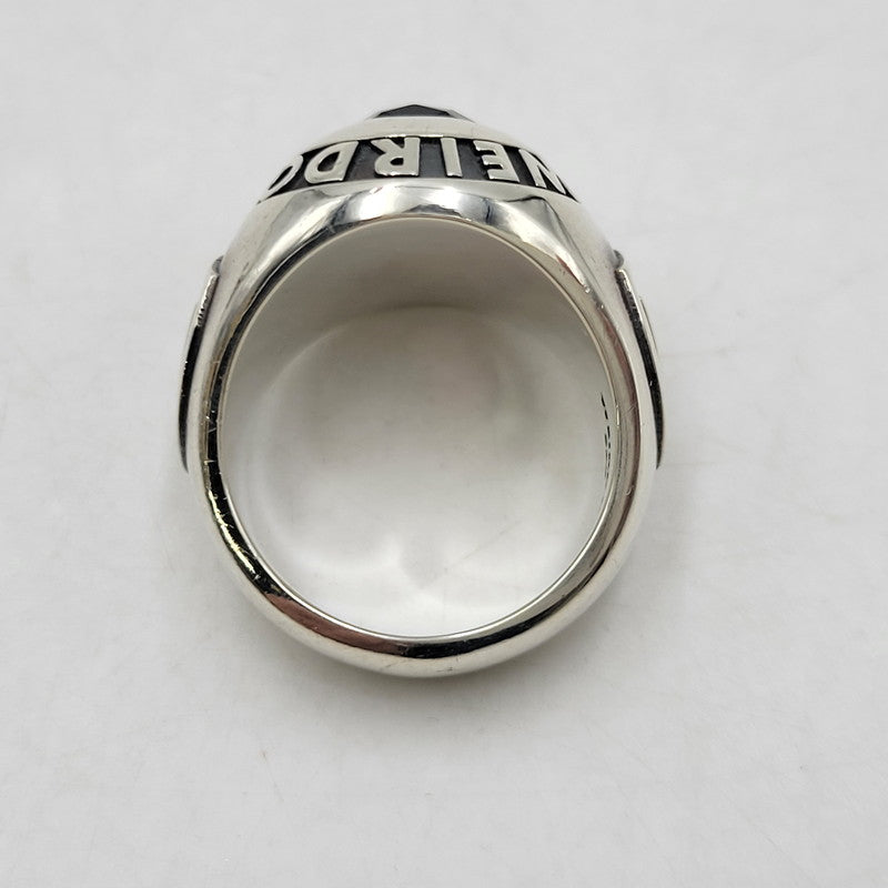 【中古品】【メンズ/レディース】 WEIRDO JEWELRY ウィアードジュエリー 925 GROWN UP CLASS RING グラウンアップクラスリング 指輪 アクセサリー 192-260524-as-06-izu カラー：シルバー 万代Net店