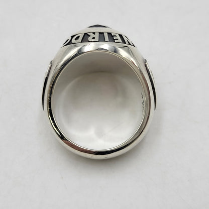 【中古品】【メンズ/レディース】 WEIRDO JEWELRY ウィアードジュエリー 925 GROWN UP CLASS RING グラウンアップクラスリング 指輪 アクセサリー 192-260524-as-06-izu カラー：シルバー 万代Net店