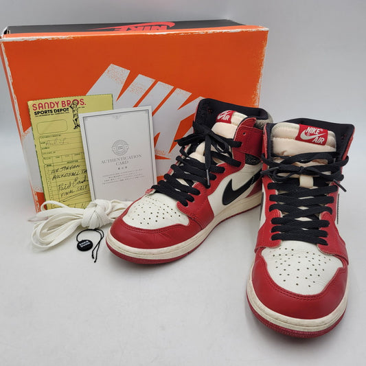 【中古品】【メンズ】 NIKE ナイキ AIR JORDAN 1 RETRO HIGH OG DZ5485-612 エア ジョーダン 1 レトロ ハイ OG スニーカー 靴 160-260524-as-09-izu サイズ：27cm カラー：VARSITY RED/BLACK-SAIL-MUSLIN 万代Net店