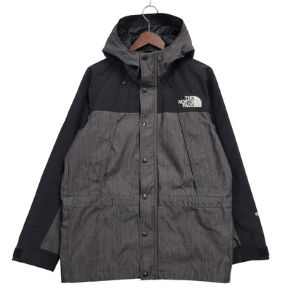 【中古品】【メンズ】 THE NORTH FACE ザ・ノースフェイス MOUNTAIN LIGHT DENIM JACKET NP12032 マウンテン ライト デニムジャケット アウター 144-260524-as-17-izu サイズ：S カラー：ブラック 万代Net店