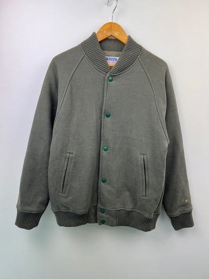 【中古品】【メンズ】 RUSSELL ATHLETIC ラッセルアスレチック VARSITY JACKET バーシティージャケット ライトアウター スタジャン 178-260627-kk-07-hon サイズ：M カラー：グレー 万代Net店