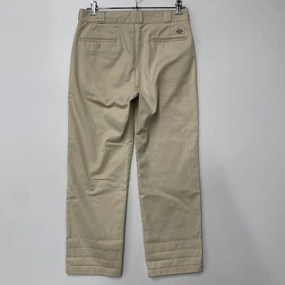 【中古品】【メンズ】 DICKIES ディッキーズ × RONHERMAN ロンハーマン 211M40RH03 21SS 別注 WORK CHINO PANTS ワーク チノ パンツ ズボン ボトムス 158-260528-ya-05-izu サイズ：34 カラー：ベージュ 万代Net店