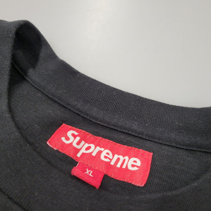 【中古品】【メンズ】 Supreme シュプリーム S/S POCKET TEE ショートスリーブ ポケット Tシャツ 半袖 トップス 149-260524-as-11-izu サイズ：XL カラー：ブラック 万代Net店