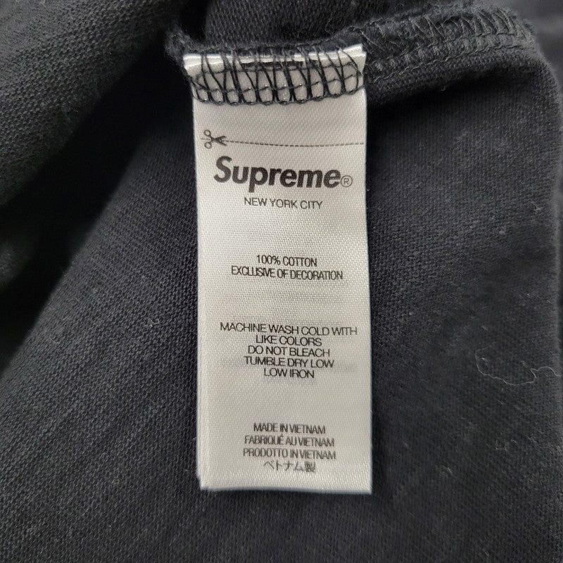【中古品】【メンズ】 Supreme シュプリーム S/S POCKET TEE ショートスリーブ ポケット Tシャツ 半袖 トップス 149-260524-as-11-izu サイズ：XL カラー：ブラック 万代Net店