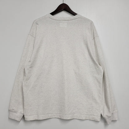 【中古品】【メンズ】 WTAPS ダブルタップス AII LS COTTON 252ATDT-CSM11 ロングスリーブ Tシャツ 長袖 トップス 142-260524-as-13-izu サイズ：02 カラー：ライトグレー 万代Net店