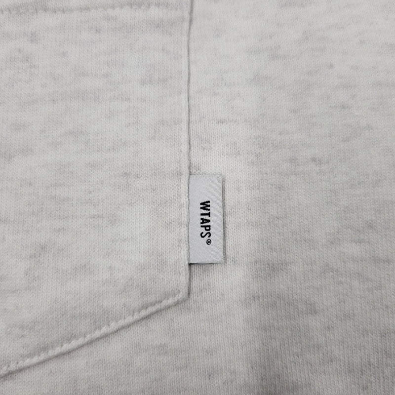 【中古品】【メンズ】 WTAPS ダブルタップス AII LS COTTON 252ATDT-CSM11 ロングスリーブ Tシャツ 長袖 トップス 142-260524-as-13-izu サイズ：02 カラー：ライトグレー 万代Net店
