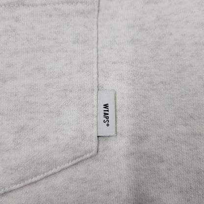【中古品】【メンズ】 WTAPS ダブルタップス AII LS COTTON 252ATDT-CSM11 ロングスリーブ Tシャツ 長袖 トップス 142-260524-as-13-izu サイズ：02 カラー：ライトグレー 万代Net店