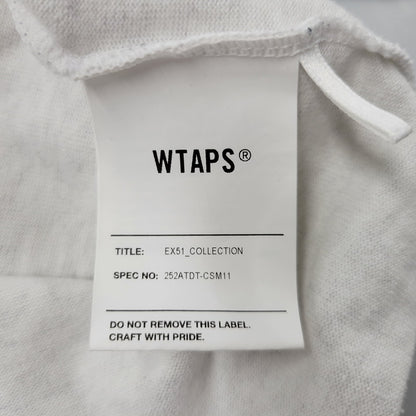 【中古品】【メンズ】 WTAPS ダブルタップス AII LS COTTON 252ATDT-CSM11 ロングスリーブ Tシャツ 長袖 トップス 142-260524-as-13-izu サイズ：02 カラー：ライトグレー 万代Net店