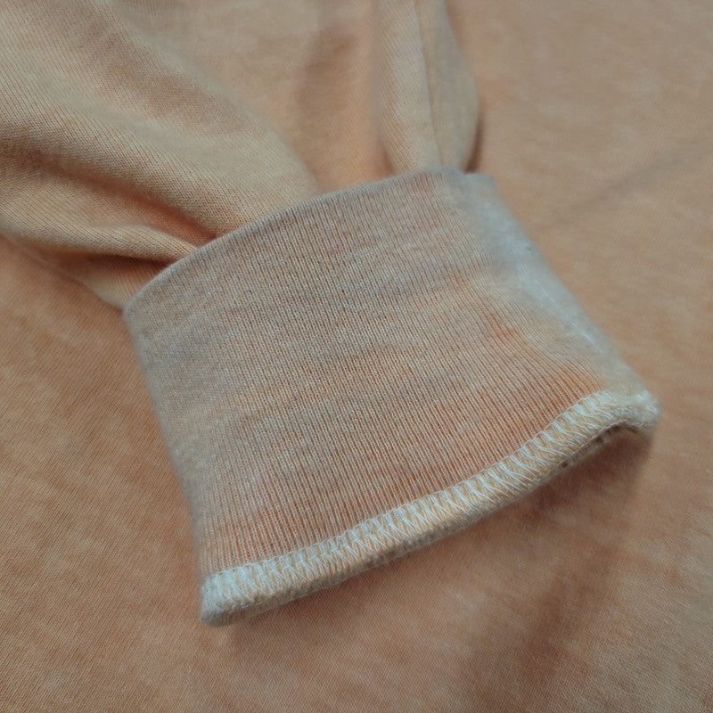 【中古品】【メンズ】 NEIGHBORHOOD ネイバーフッド PIGMENT DYED CREWNECK LS 261FPNH-CSM12 ピグメントダイ クルーネック ロングスリーブ 長袖 トップス 142-260524-as-14-izu サイズ：L カラー：オレンジ 万代Net店