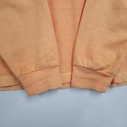 【中古品】【メンズ】 NEIGHBORHOOD ネイバーフッド PIGMENT DYED CREWNECK LS 261FPNH-CSM12 ピグメントダイ クルーネック ロングスリーブ 長袖 トップス 142-260524-as-14-izu サイズ：L カラー：オレンジ 万代Net店