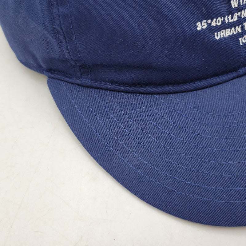 【中古品】【メンズ/レディース】 WTAPS ダブルタップス CAP 251HCDT-HT01 0キャップ 帽子 185-260524-as-08-izu サイズ：00 カラー：ブルー 万代Net店