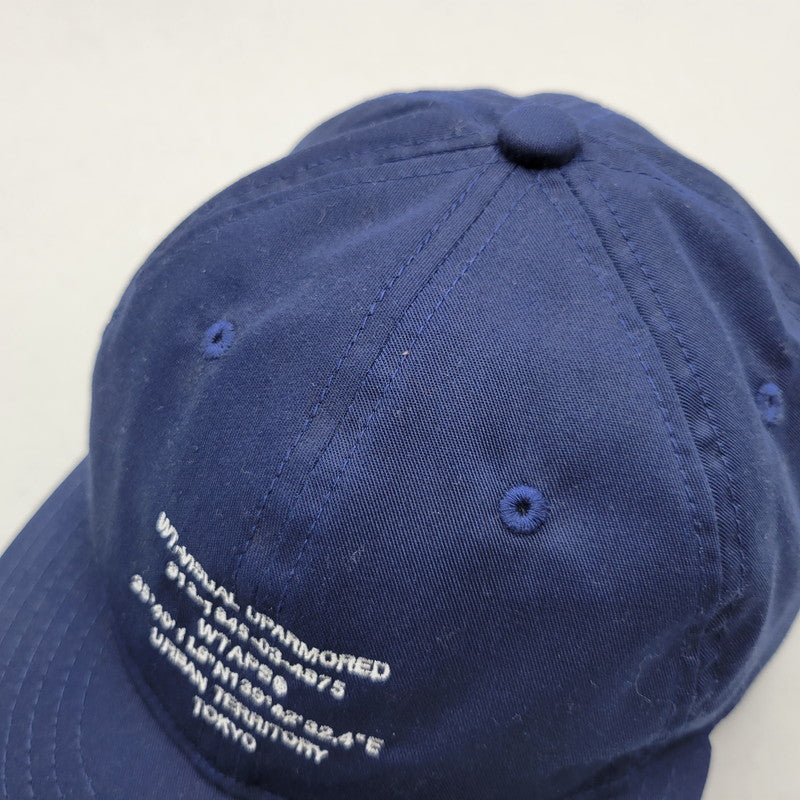 【中古品】【メンズ/レディース】 WTAPS ダブルタップス CAP 251HCDT-HT01 0キャップ 帽子 185-260524-as-08-izu サイズ：00 カラー：ブルー 万代Net店