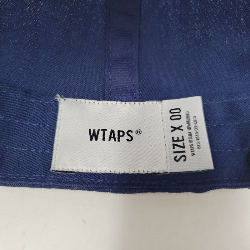 【中古品】【メンズ/レディース】 WTAPS ダブルタップス CAP 251HCDT-HT01 0キャップ 帽子 185-260524-as-08-izu サイズ：00 カラー：ブルー 万代Net店