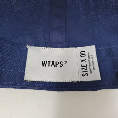 【中古品】【メンズ/レディース】 WTAPS ダブルタップス CAP 251HCDT-HT01 0キャップ 帽子 185-260524-as-08-izu サイズ：00 カラー：ブルー 万代Net店