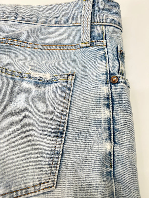【中古品】【メンズ】 RED CARD レッドカード × BEAMS ビームス 別注 コラボ Rhythm DENIM PANTS B58878 リズム デニムパンツ ボトムス ジーンズ 178-260627-kk-10-hon サイズ：32 カラー：ライトインディゴ 万代Net店