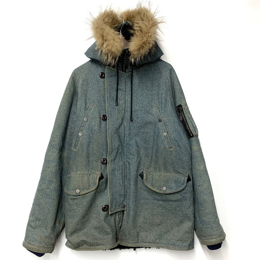 【中古品】【メンズ】 GAIJIN MADE ガイジンメイド N-3B TYPE DENIM JACKET デニム ジャケット アウター 145-260528-ya-10-izu サイズ：2 カラー：インディゴ 万代Net店