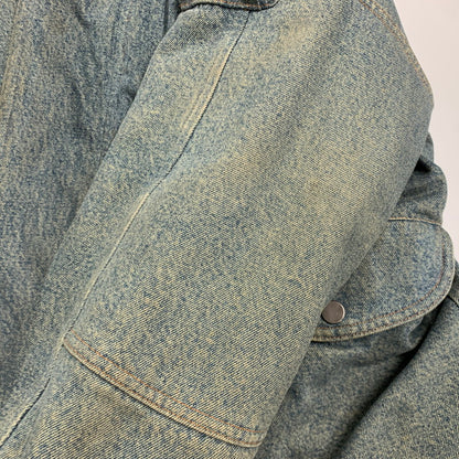 【中古品】【メンズ】 GAIJIN MADE ガイジンメイド N-3B TYPE DENIM JACKET デニム ジャケット アウター 145-260528-ya-10-izu サイズ：2 カラー：インディゴ 万代Net店