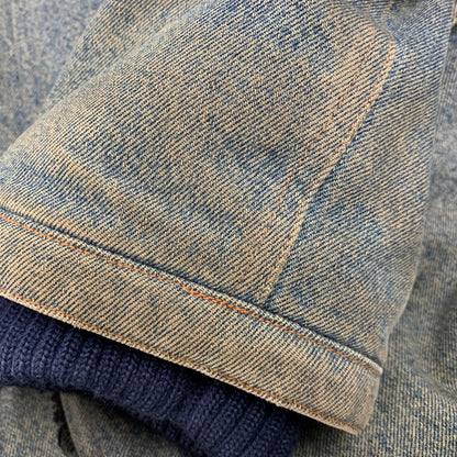 【中古品】【メンズ】 GAIJIN MADE ガイジンメイド N-3B TYPE DENIM JACKET デニム ジャケット アウター 145-260528-ya-10-izu サイズ：2 カラー：インディゴ 万代Net店
