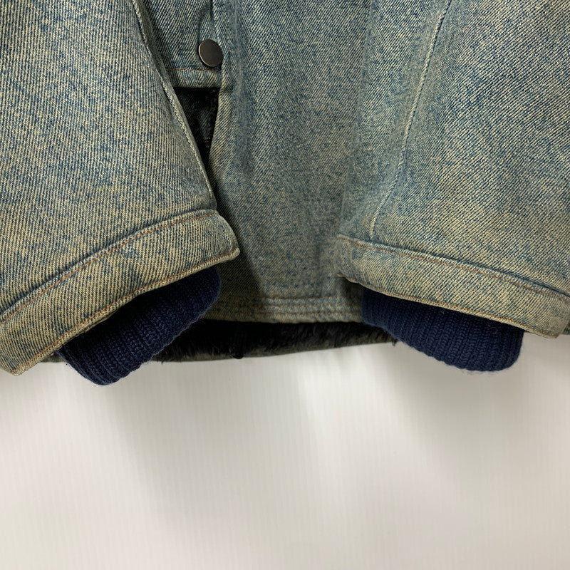 【中古品】【メンズ】 GAIJIN MADE ガイジンメイド N-3B TYPE DENIM JACKET デニム ジャケット アウター 145-260528-ya-10-izu サイズ：2 カラー：インディゴ 万代Net店