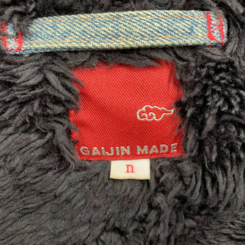 【中古品】【メンズ】 GAIJIN MADE ガイジンメイド N-3B TYPE DENIM JACKET デニム ジャケット アウター 145-260528-ya-10-izu サイズ：2 カラー：インディゴ 万代Net店