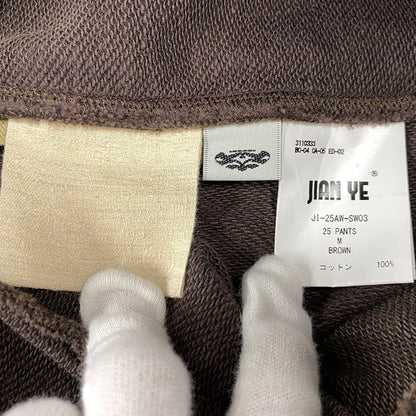 【中古品】【メンズ】 JIAN YE ジェンイェ JI-25AW-SW03 25AW 25 PANTS パンツ ボトムス ズボン 151-260525-cs-09-izu サイズ：M カラー：ブラウン 万代Net店