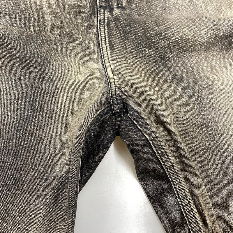 【中古品】【メンズ】 ANCELLM アンセルム ANC-PT59 24AW AGING WIDE DENIM 5P PANTS エイジング ワイド デニム パンツ ボトムス ズボン 151-260525-cs-10-izu サイズ：2 カラー：ブラック 万代Net店