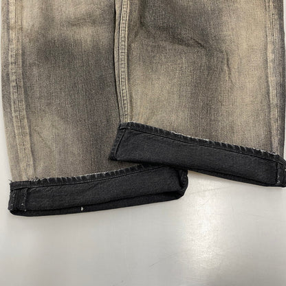 【中古品】【メンズ】 ANCELLM アンセルム ANC-PT59 24AW AGING WIDE DENIM 5P PANTS エイジング ワイド デニム パンツ ボトムス ズボン 151-260525-cs-10-izu サイズ：2 カラー：ブラック 万代Net店