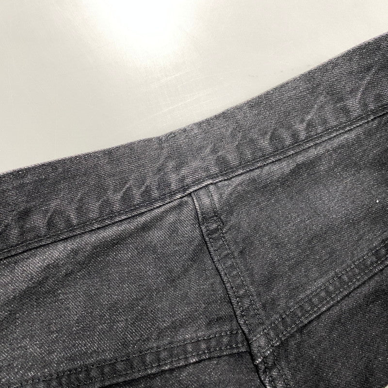 【中古品】【メンズ】 ANCELLM アンセルム ANC-PT59 24AW AGING WIDE DENIM 5P PANTS エイジング ワイド デニム パンツ ボトムス ズボン 151-260525-cs-10-izu サイズ：2 カラー：ブラック 万代Net店
