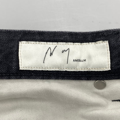 【中古品】【メンズ】 ANCELLM アンセルム ANC-PT59 24AW AGING WIDE DENIM 5P PANTS エイジング ワイド デニム パンツ ボトムス ズボン 151-260525-cs-10-izu サイズ：2 カラー：ブラック 万代Net店