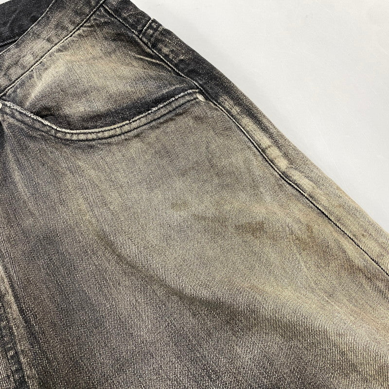 【中古品】【メンズ】 ANCELLM アンセルム ANC-PT59 24AW AGING WIDE DENIM 5P PANTS エイジング ワイド デニム パンツ ボトムス ズボン 151-260525-cs-10-izu サイズ：2 カラー：ブラック 万代Net店