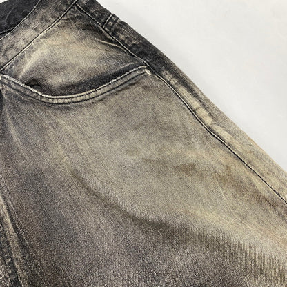 【中古品】【メンズ】 ANCELLM アンセルム ANC-PT59 24AW AGING WIDE DENIM 5P PANTS エイジング ワイド デニム パンツ ボトムス ズボン 151-260525-cs-10-izu サイズ：2 カラー：ブラック 万代Net店