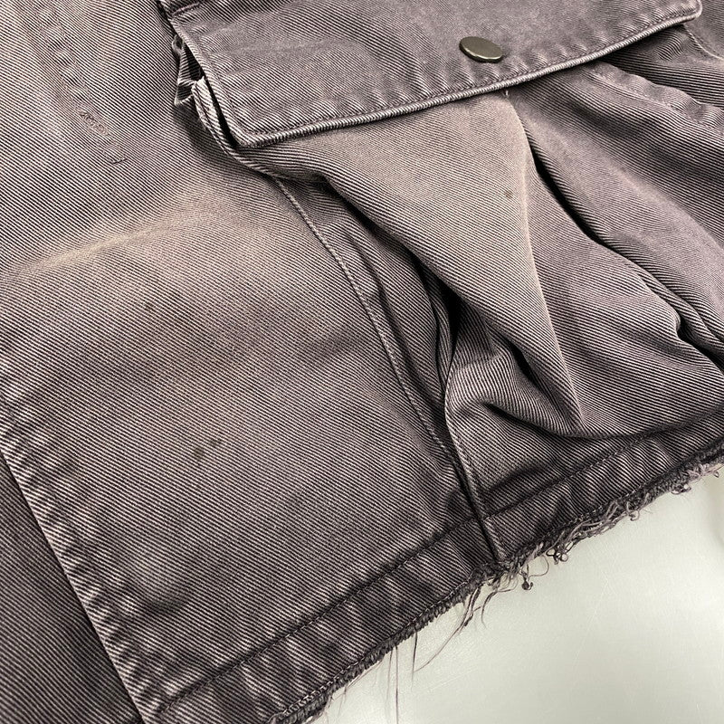 【中古品】【メンズ】 ANCELLM アンセルム ANC-JK80 26SS HIGHCOUNT DRILL AGING JACKET ハイカウント ドリル エイジング ジャケット アウター 140-260525-cs-04-izu サイズ：2 カラー：ブラック系 万代Net店